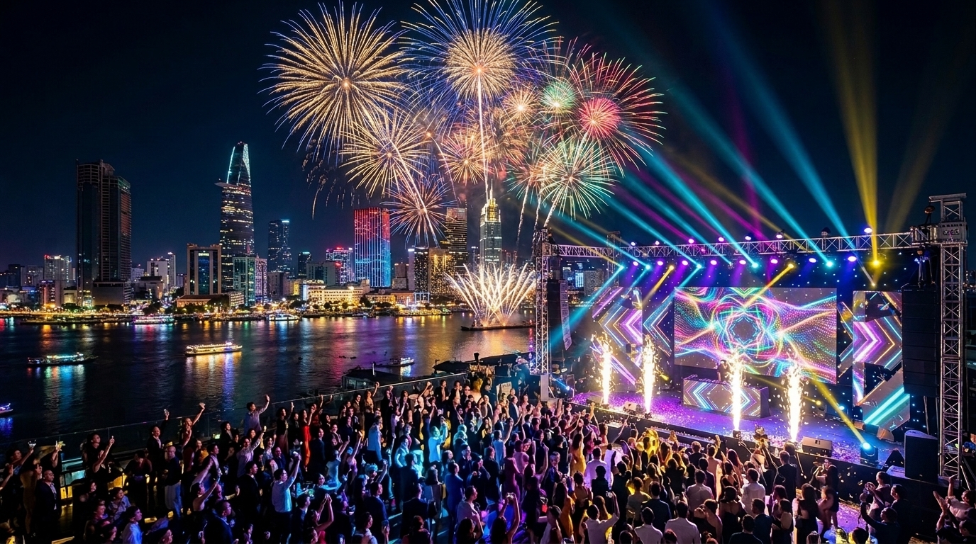 [Chi Tiết] Lịch Nghỉ Tết Dương Lịch 2027 Được Mấy Ngày? Địa Điểm Xem Pháo Hoa & Countdown 2027