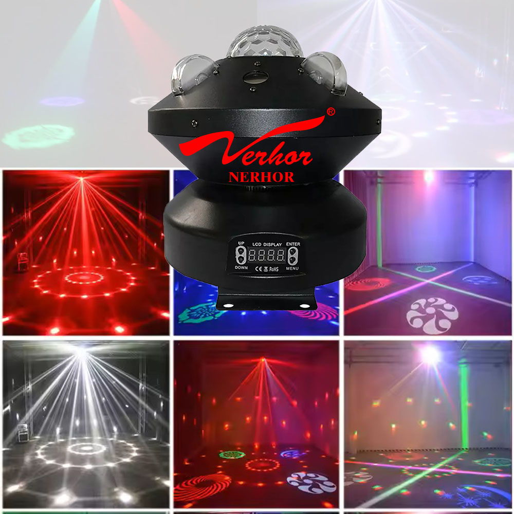 Đèn Cầu Laser Led Nhỏ Lốc Xoáy NE 186