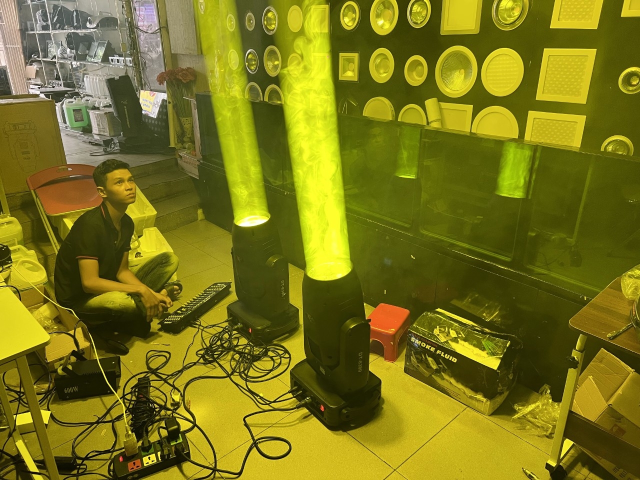 Setup Den San Khau 1