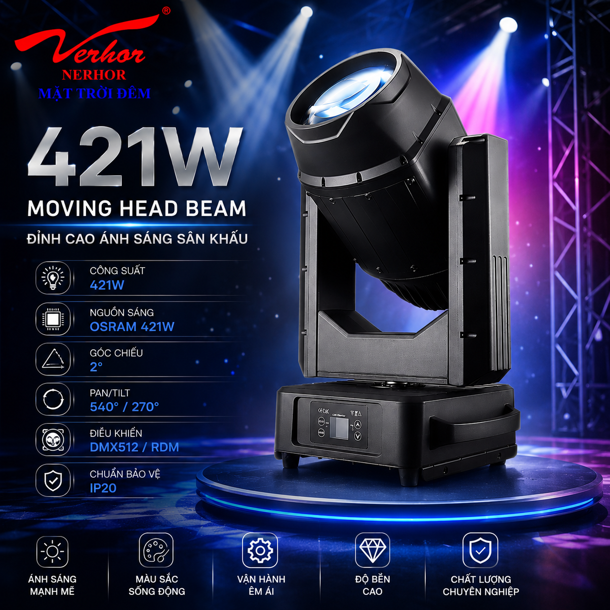 Đèn Moving Ngoài Trời NE 421