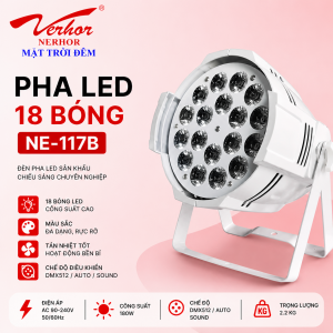Đèn Pha LED 18 Bóng NERHOR NE 117B