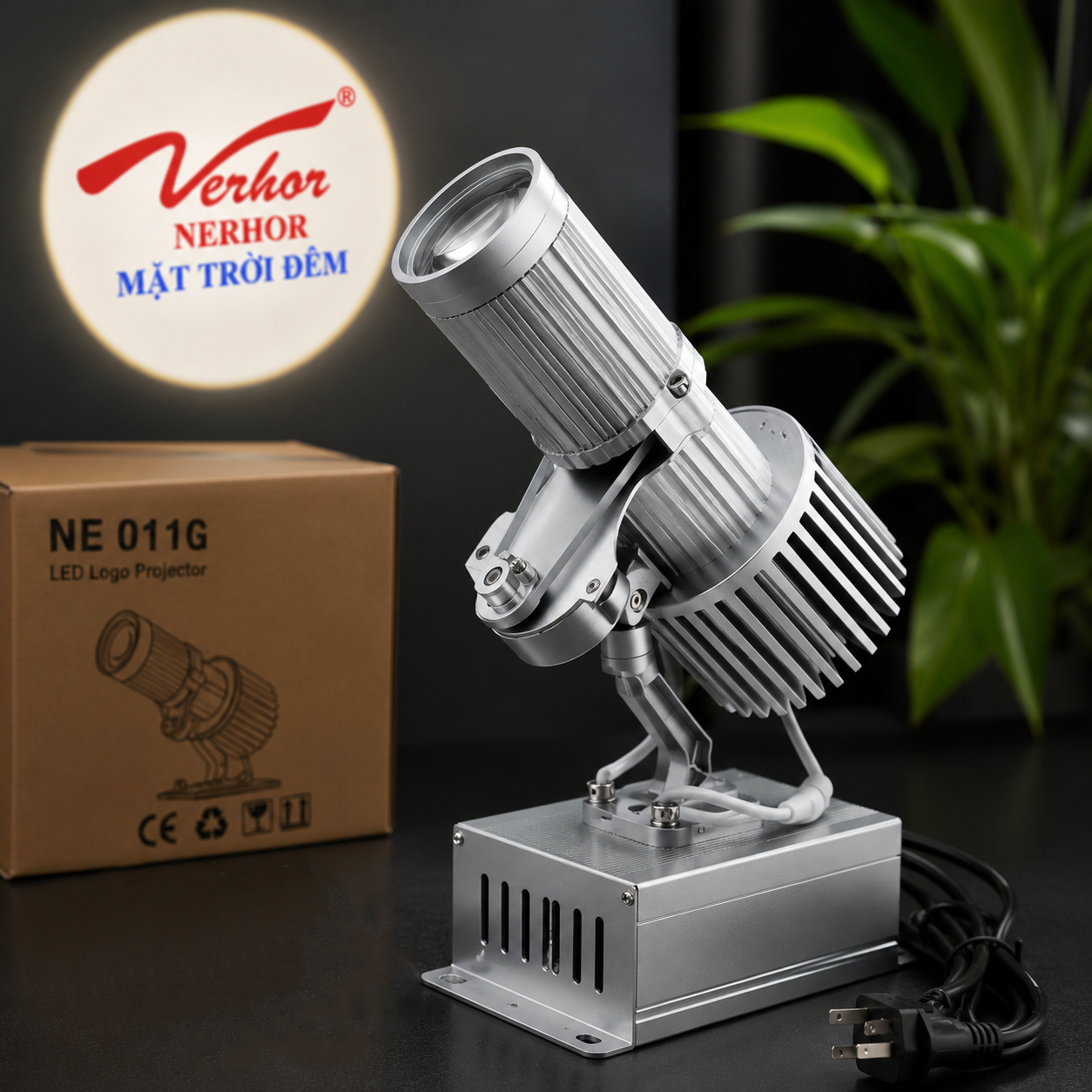 Đèn Rọi Chiếu Logo Thương Hiệu NE 011G